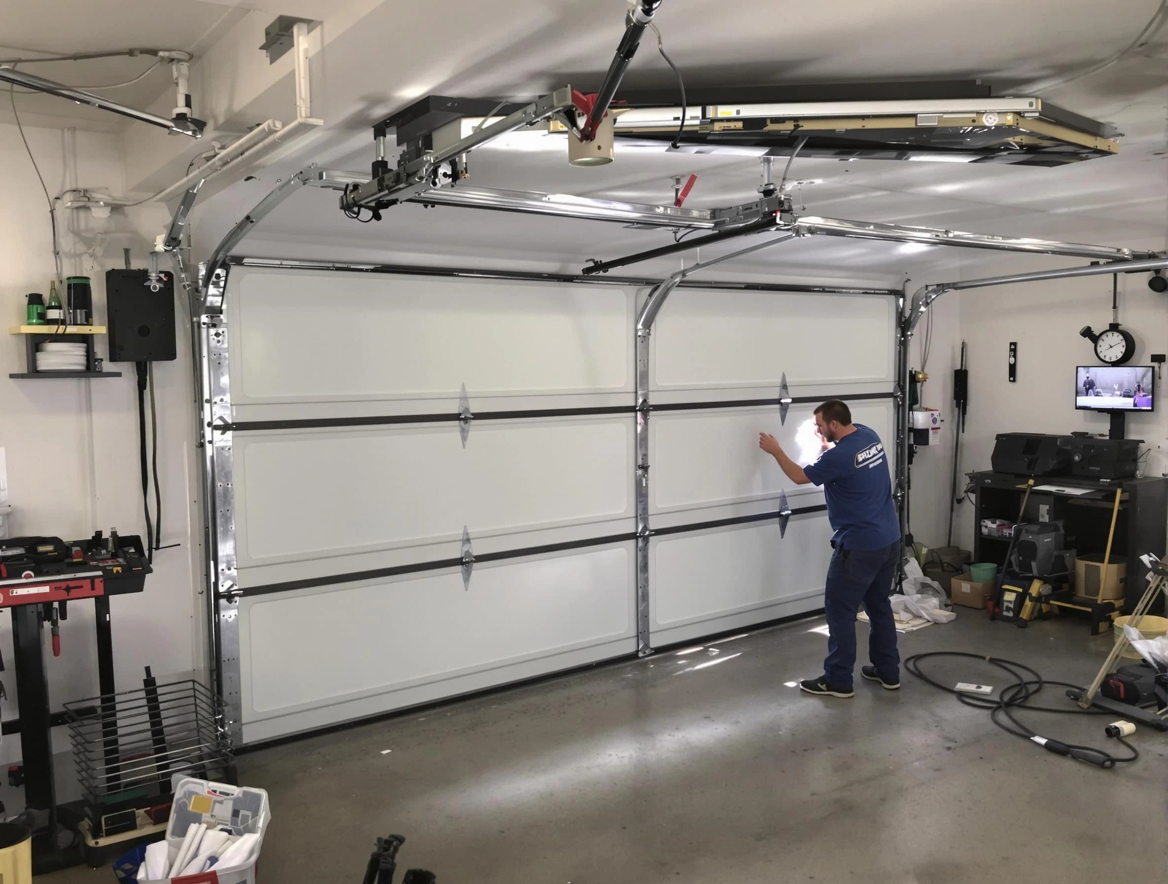 Professional garage door repair service by Bernards Garage Door Repair in Bernards