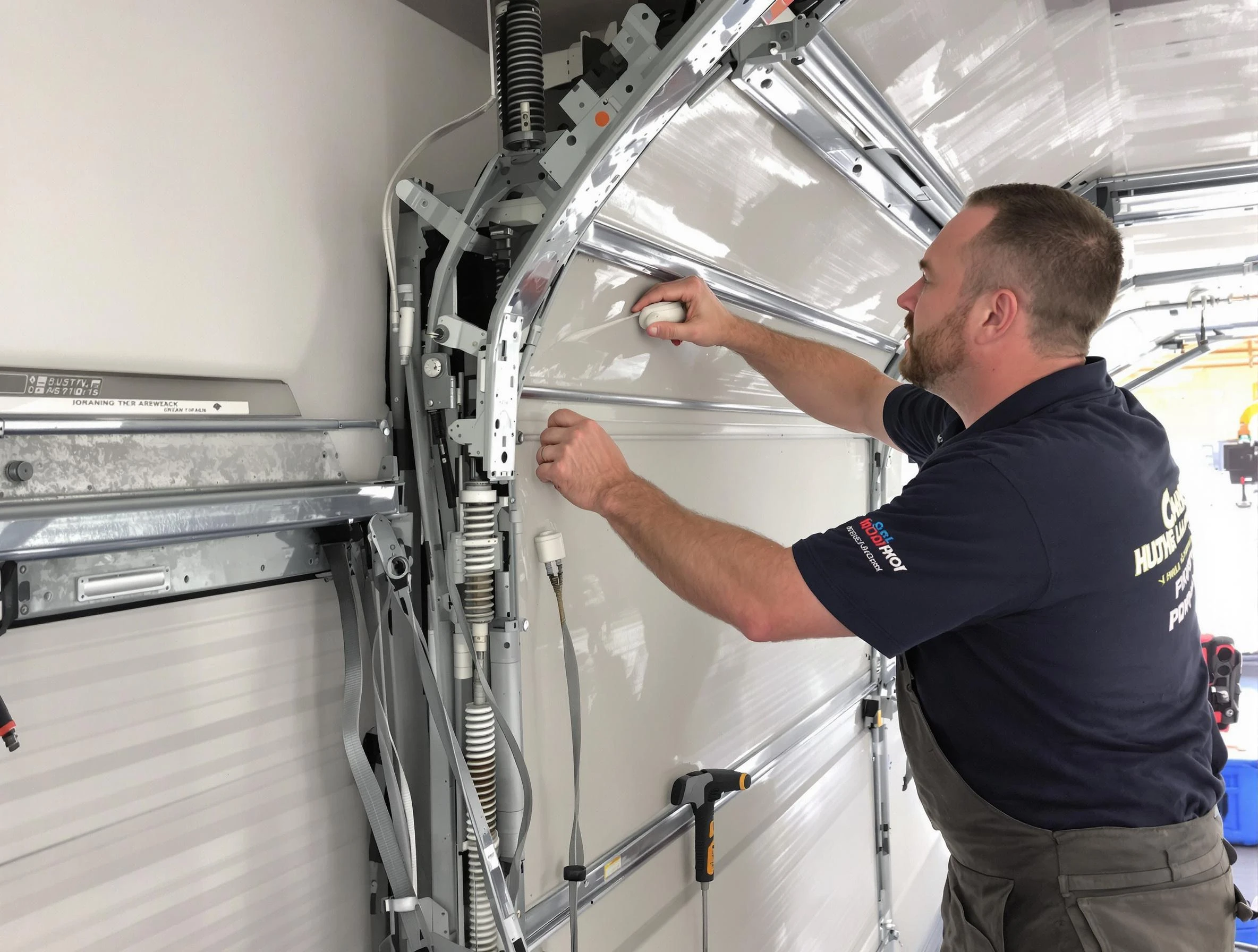 Noisy Garage Door Fix in Bernards