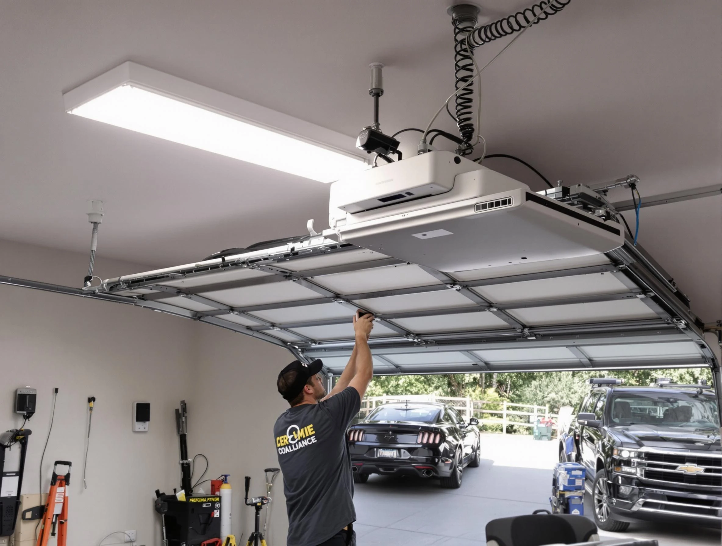 Garage Door Opener Installation in Bernards