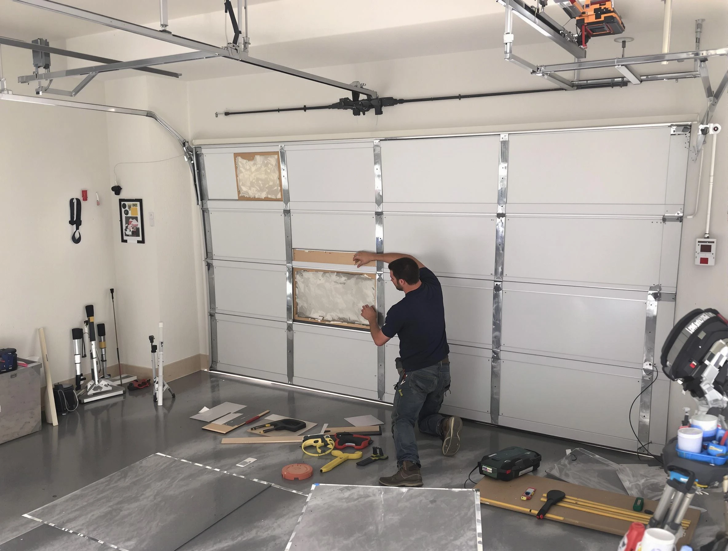 Garage Door Panel Repair in Bernards