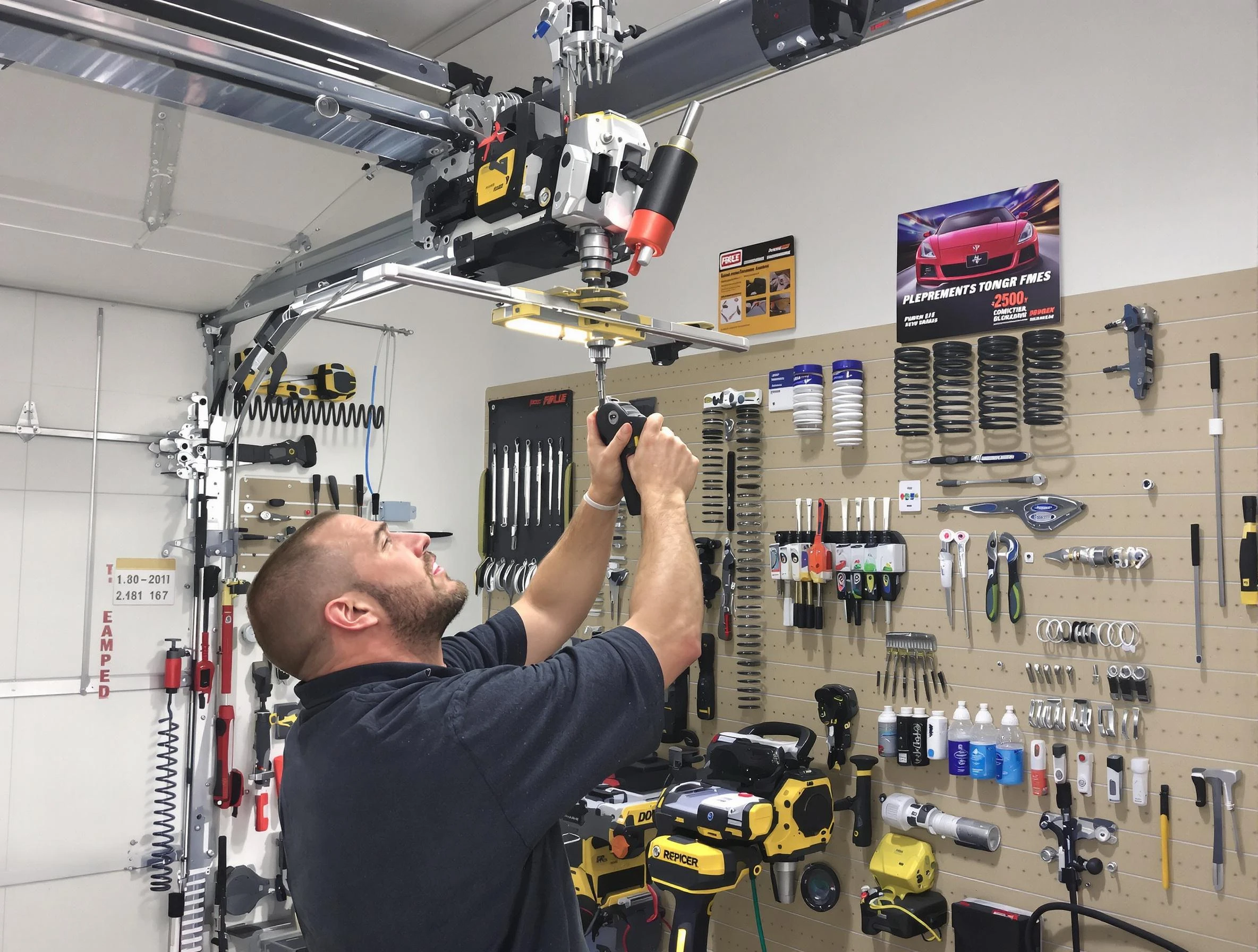Garage Door Spring Repair in Bernards